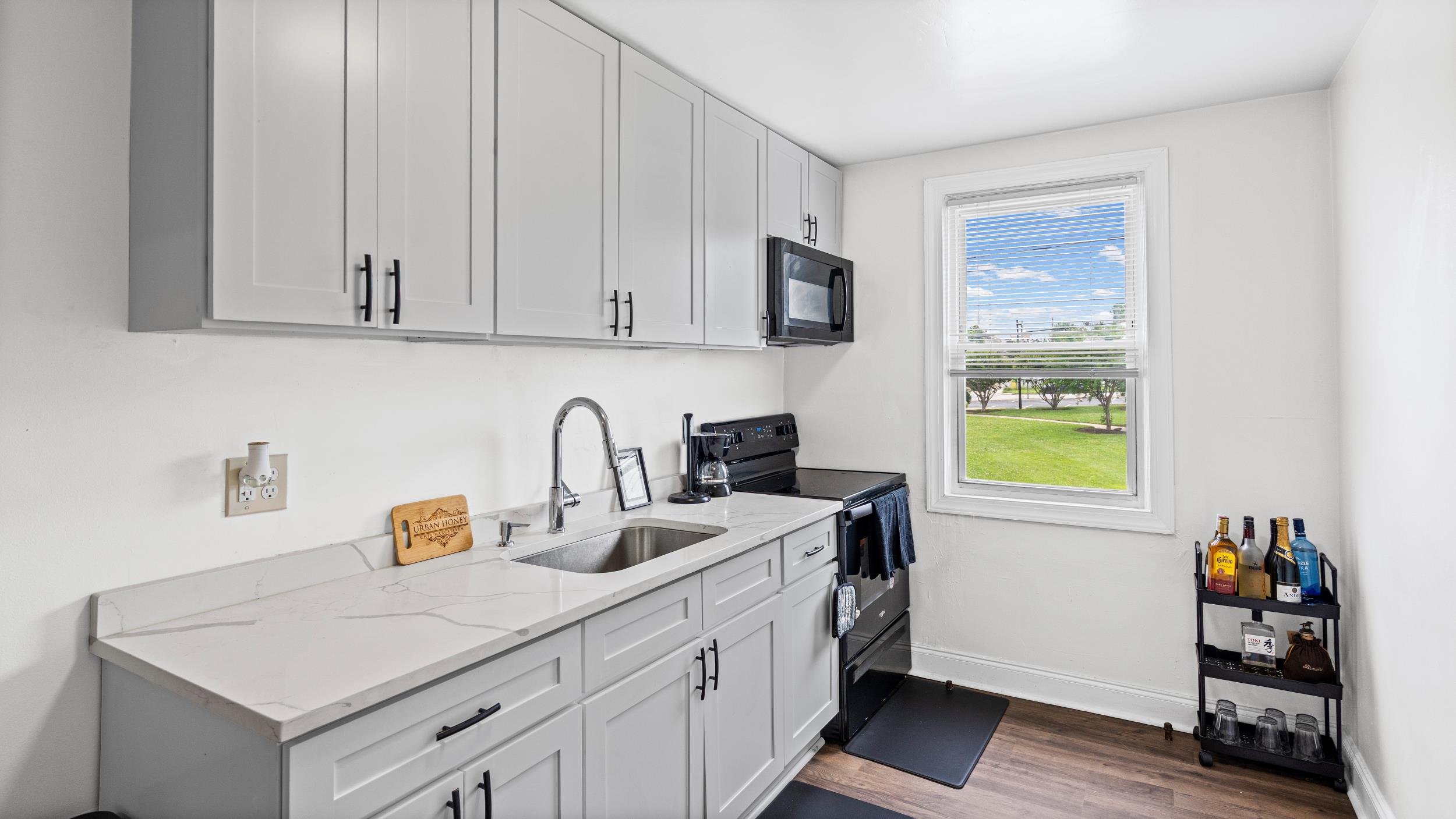 Updated upper kitchen