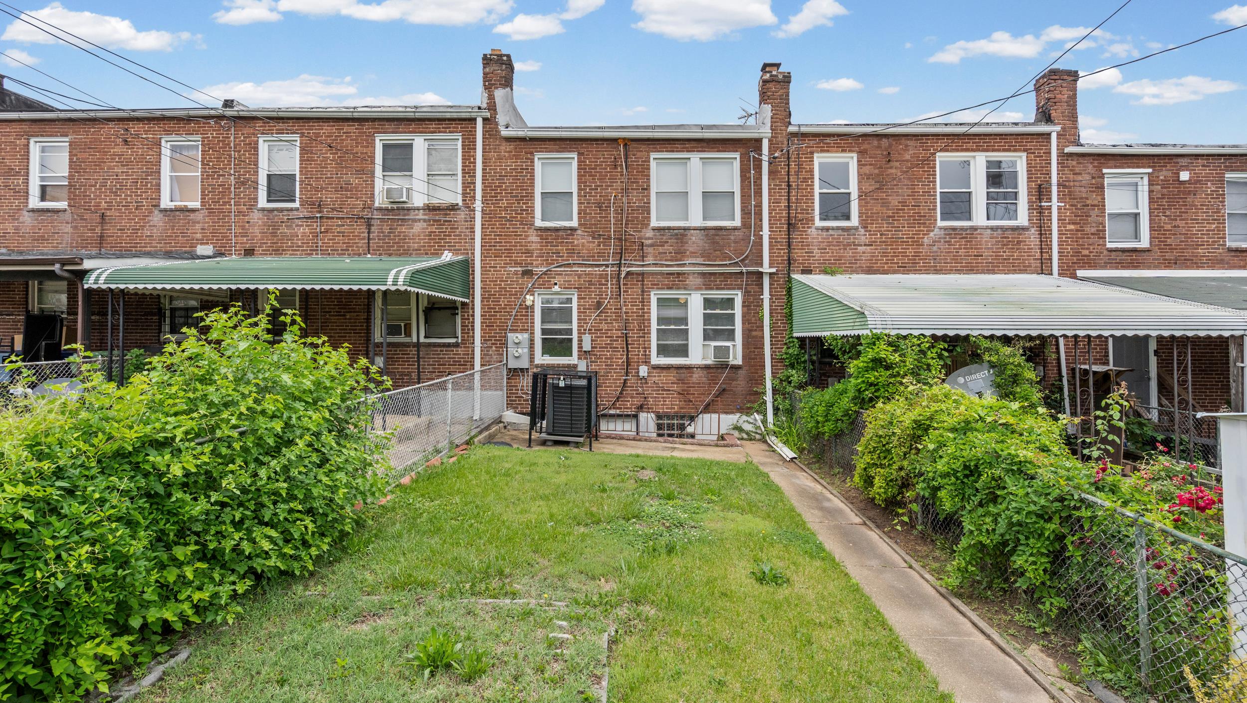 Rear yard